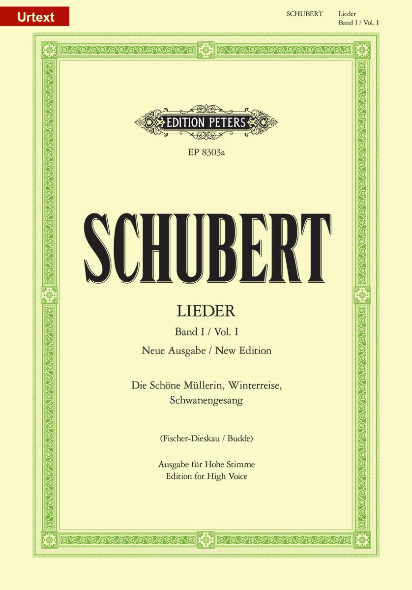 Schubert Songs Volume 1 High Voice
