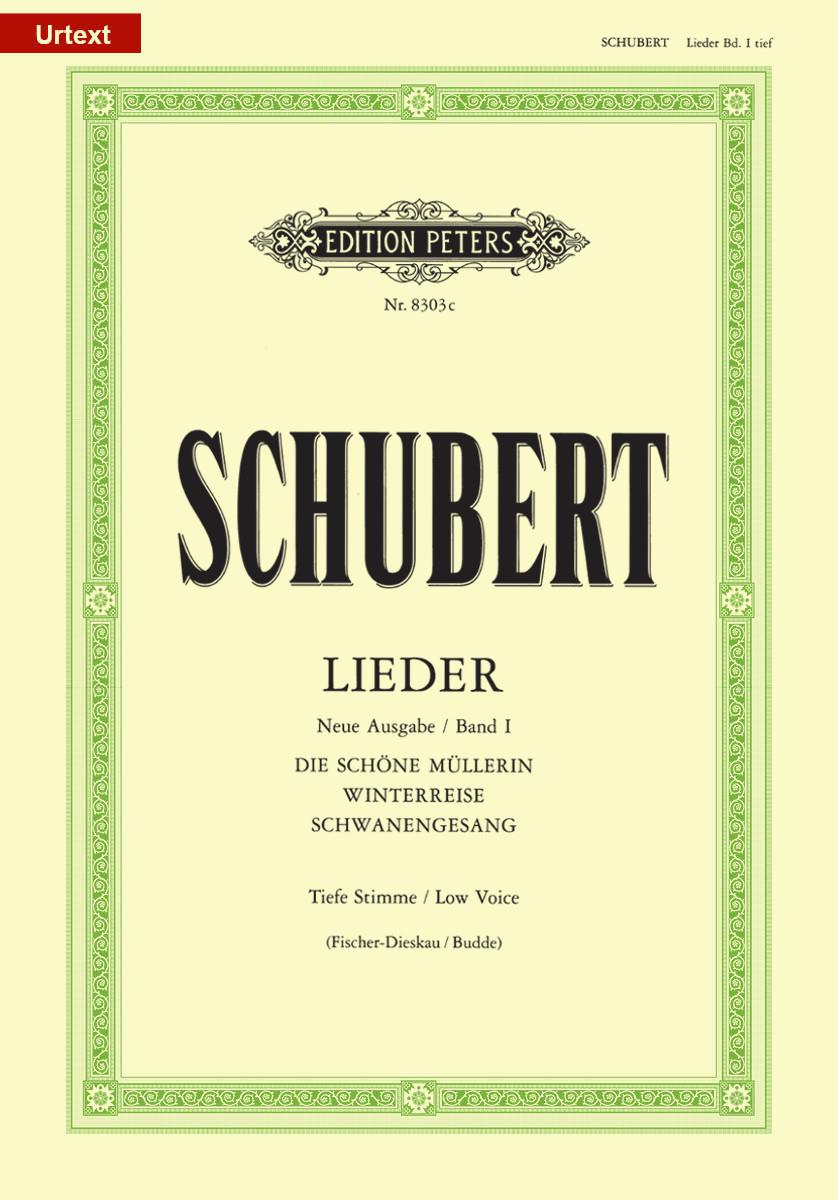 Schubert Songs Volume 1 Low Voice