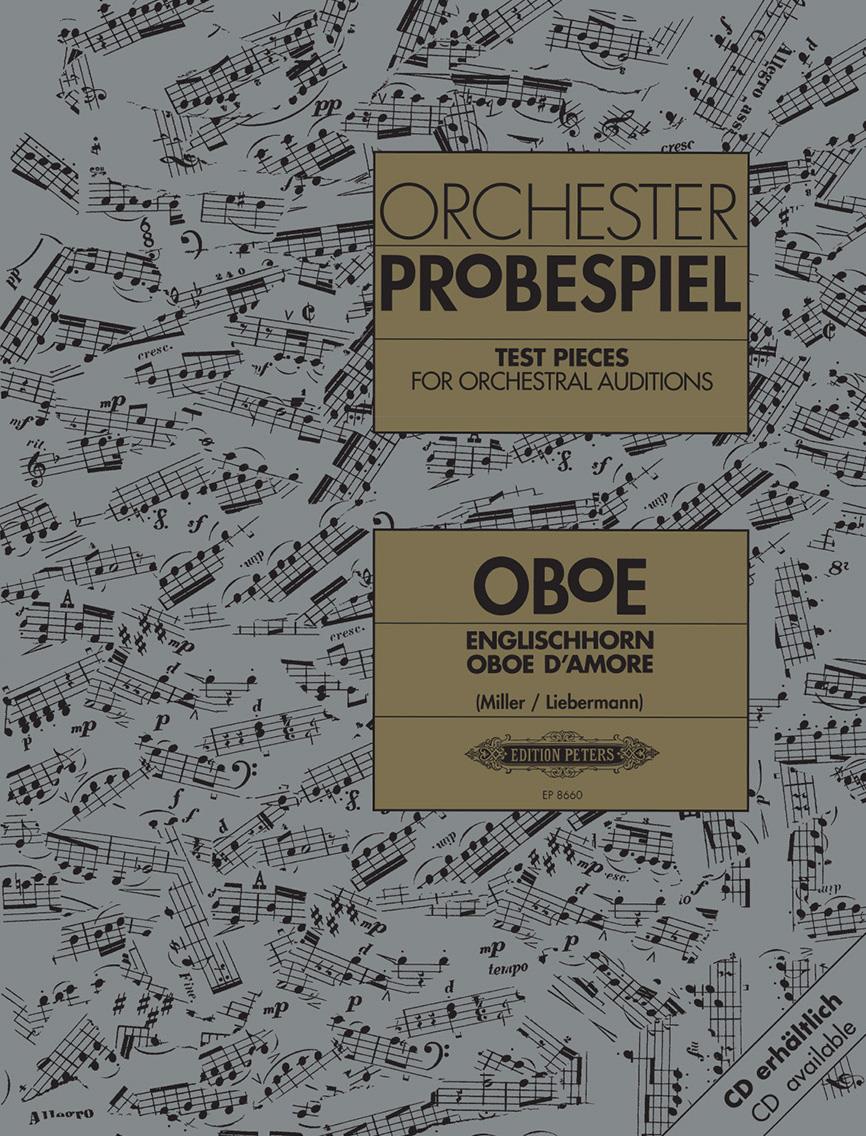 Test Pieces for Orchestral Auditions for Oboe