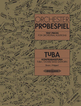 Test Pieces for Orchestral Auditions - Tuba
