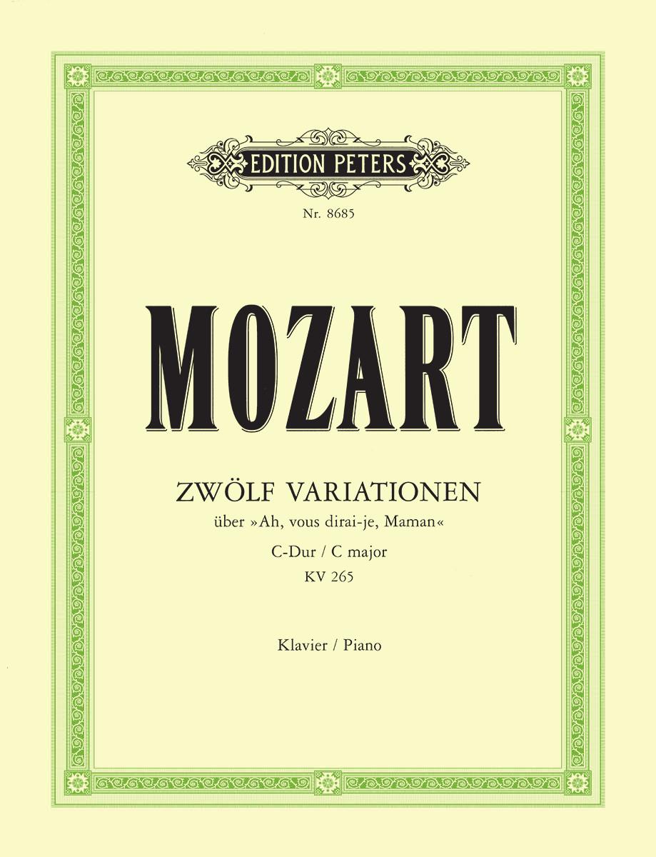Mozart 12 Variations on ''Ah! vous dirai-je, Maman'' K265 (300e)