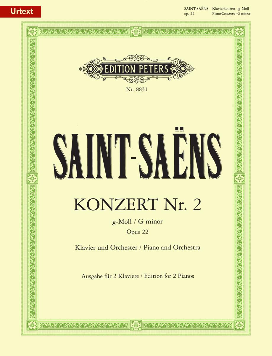 Saint-Saens Piano Concerto No. 2 in G minor Op. 22 (Edition for 2 Pianos)
