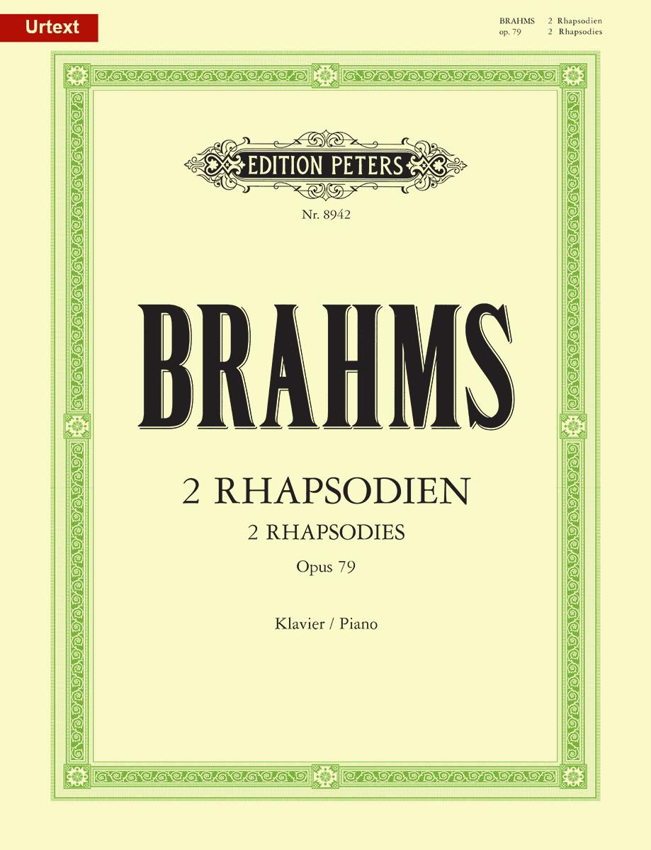 Brahms Two Rhapsodies Op. 79