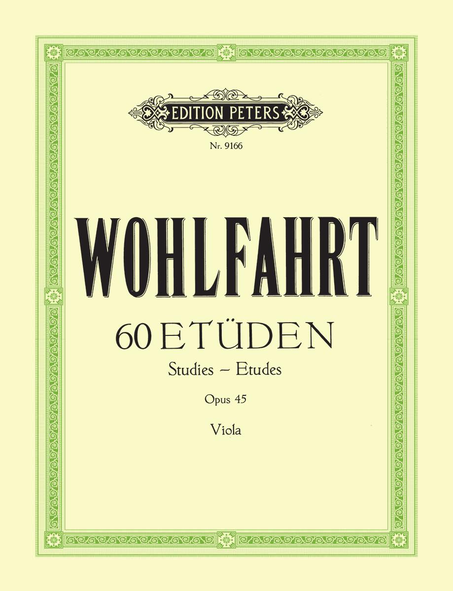 Wohlfahrt 60 Studies Op. 45 Arr. Viola