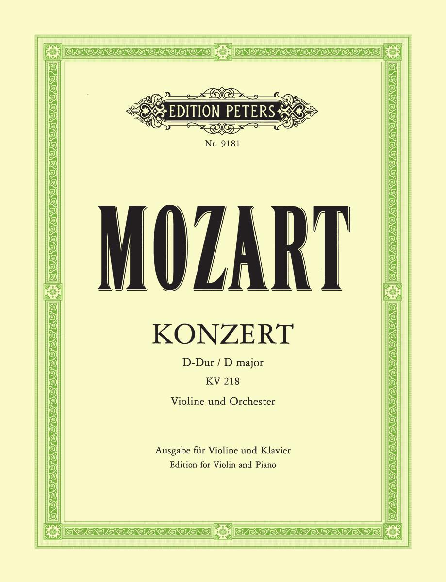 Mozart Concerto No. 4 in D K218