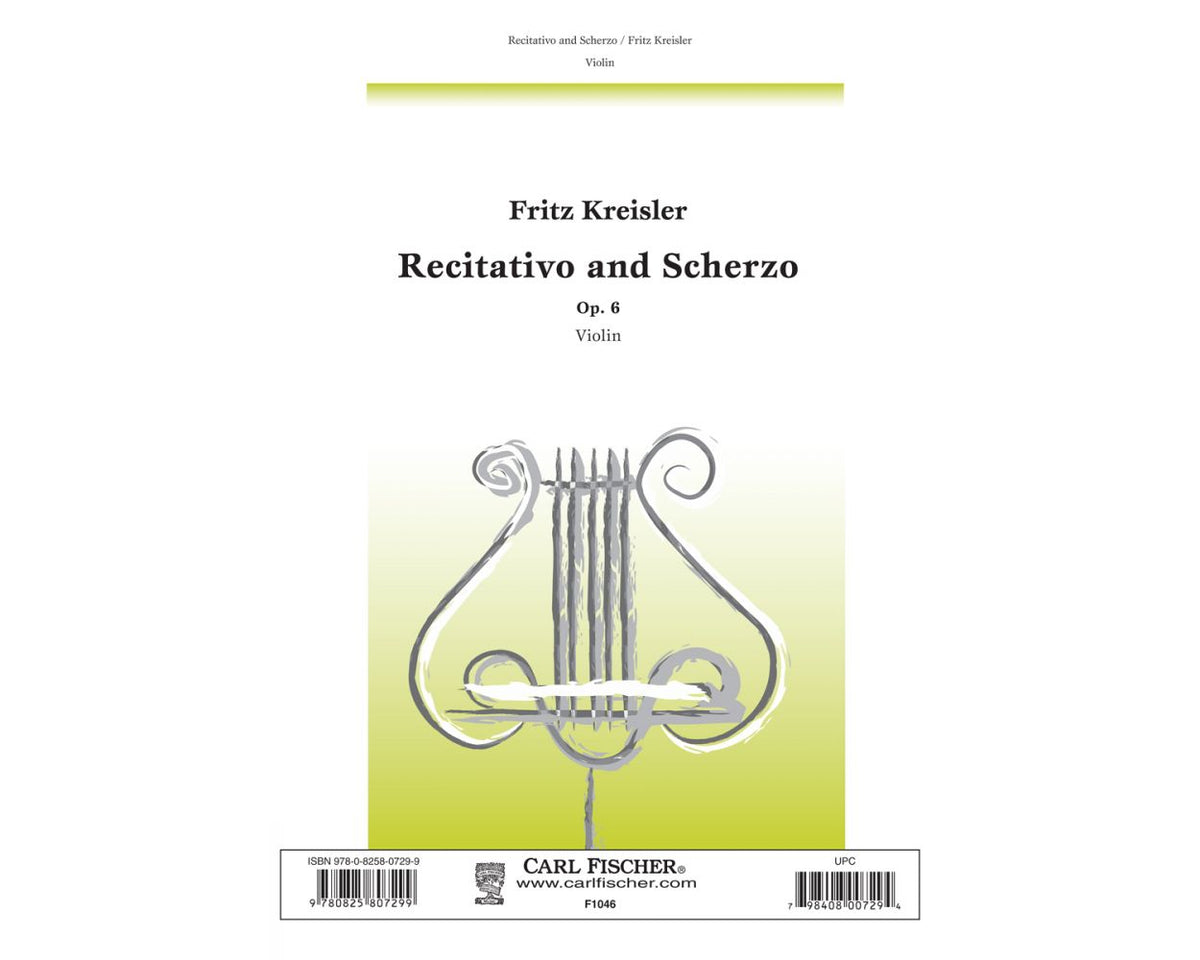 Kreisler Recitativo and Scherzo, Op. 6