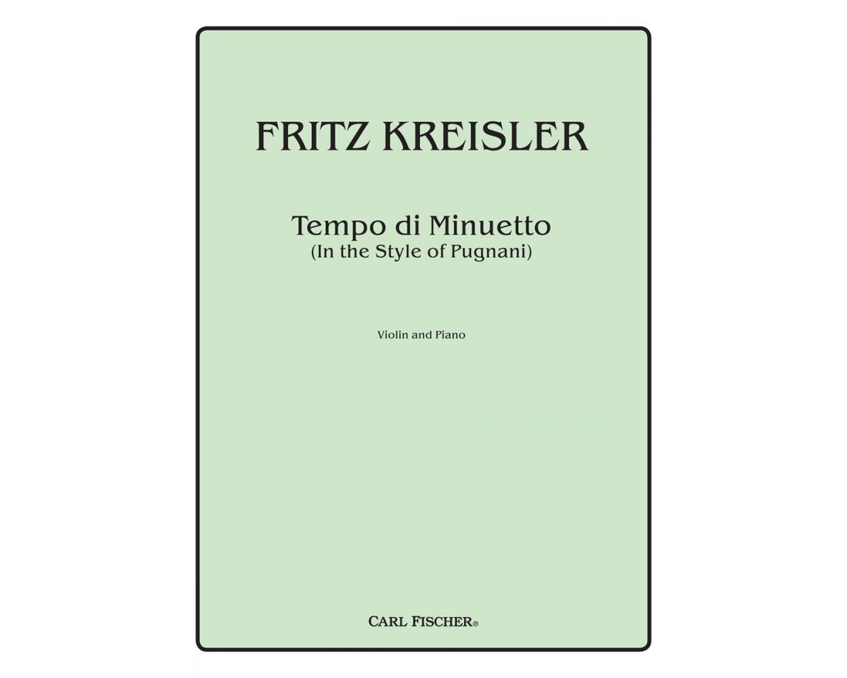 Kreisler Tempo di Minuetto in the Style of Pugnani