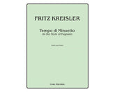 Kreisler Tempo di Minuetto in the Style of Pugnani