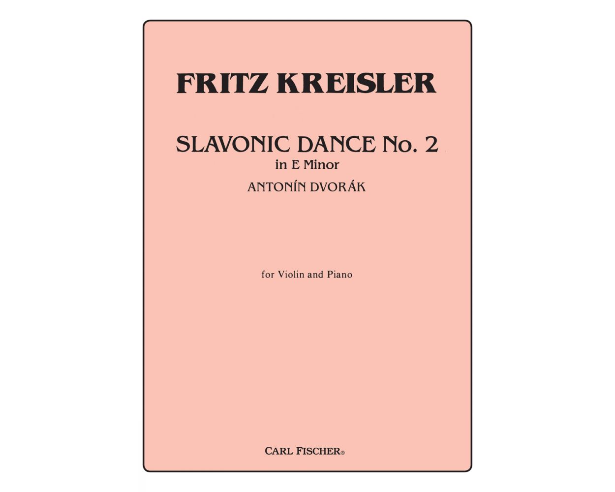 Dvořák: Slavonic Dance No. 2 In E Minor