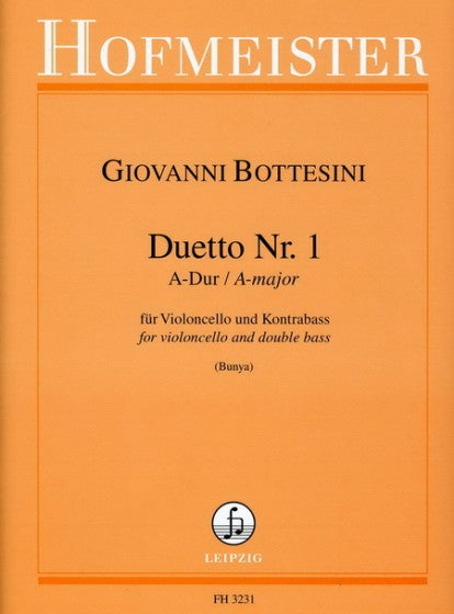 Bottesini Duetto Nr. 1 in A maj