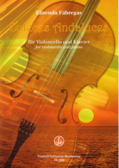 Fabregas Colores Andaluces for Cello and Piao