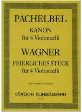 Pachelbel/Wagner for 4 Cellos