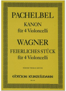 Pachelbel/Wagner for 4 Cellos
