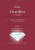 Giardini Duet in Bb Maj