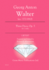 Walter Three Duos Op. 3