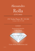 Rolla 131 Violin Duets, Volume 17 BI. 177-180