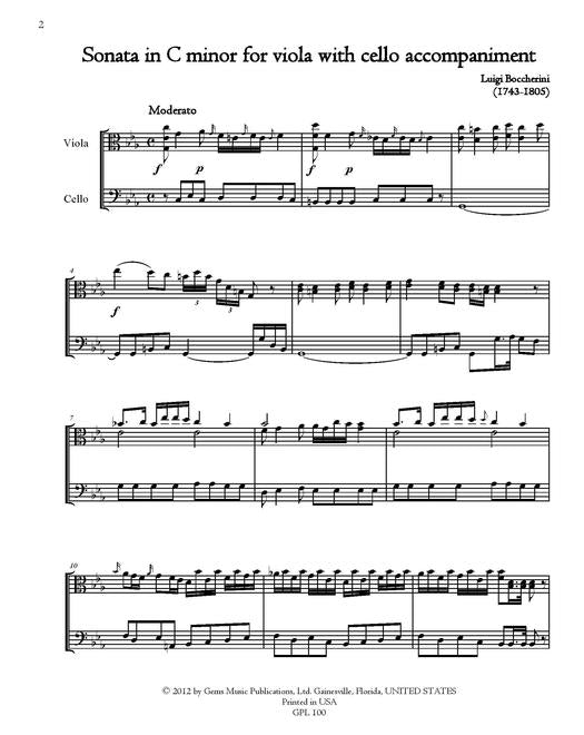 Boccherini 2 Sonatas