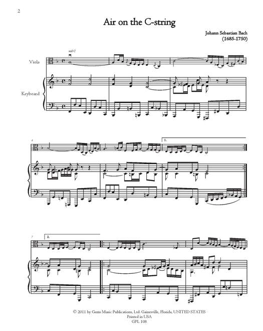 Tertis 8 Transcriptions for Viola and Piano