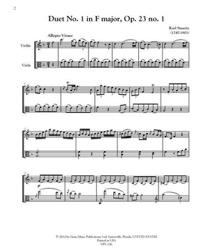 Stamitz 6 Duets Op. 23