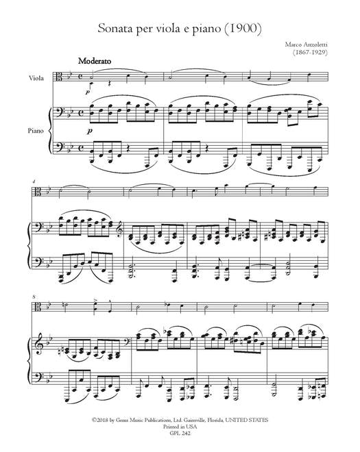Anzoletti Sonata in B-Flat