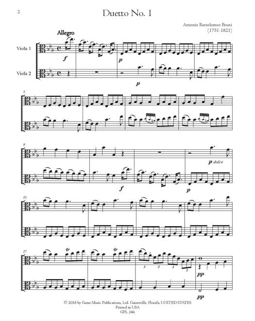 Bruni Six Duo Concertants