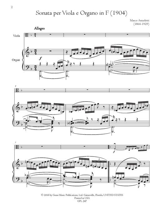 Anzoletti Sonata in F Major
