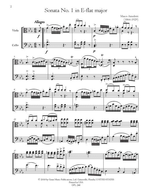 Anzoletti Two Sonatas