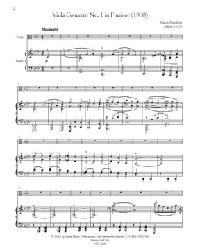 Anzoletti Viola Concerto No 1