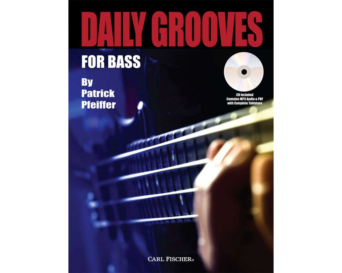 Pfeiffer Daily Grooves For Bass with CD