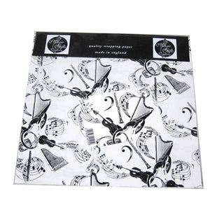 White Instrument Gift Wrap Set