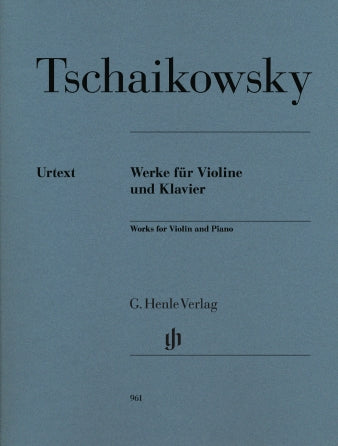 Tchaikovsky Works for Violin and Piano
