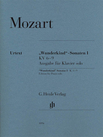 Mozart “Wunderkind” Sonatas, Volume 2, K. 10-15