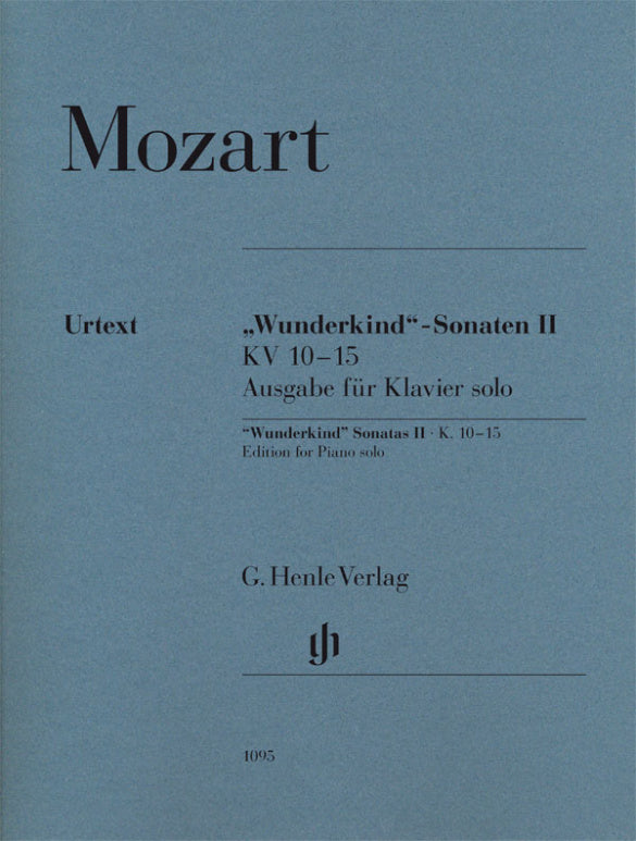 Mozart “Wunderkind” Sonatas, Volume 2, K. 10-15