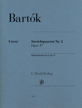 Bartok String Quartet No. 2, Op. 17