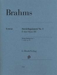 Brahms String Quintet No 1 in F major Opus 88