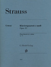 Strauss Piano Quartet in C minor Opus 13