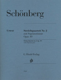Schoenberg String Quartet No 2 Op 10 with Soprano part