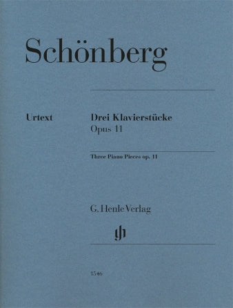 Schoenberg Three Piano Pieces Op. 11