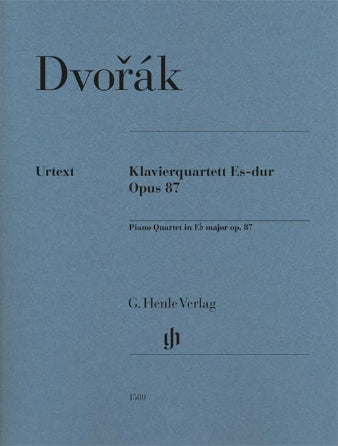 Dvorak Piano Quartet E-Flat Major, Op. 87