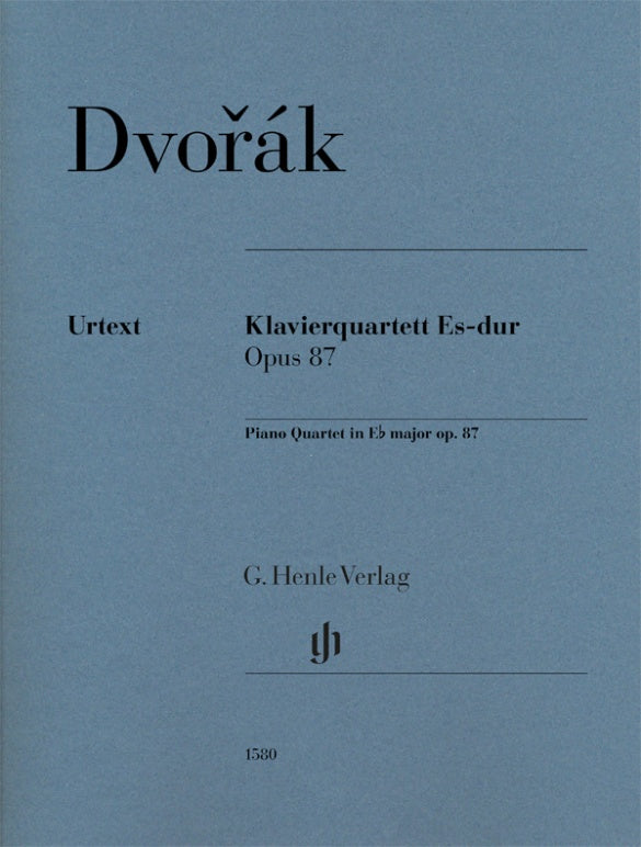 Dvorak Piano Quartet E-Flat Major, Op. 87