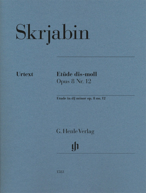 Scriabin Etude in D Sharp Minor Op. 8, No 12