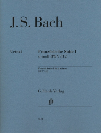 Bach French Suite No 1 in D minor BWV 812 with fingerings