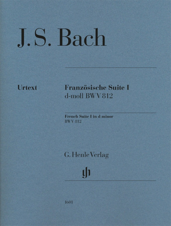 Bach French Suite No 1 in D minor BWV 812 with fingerings