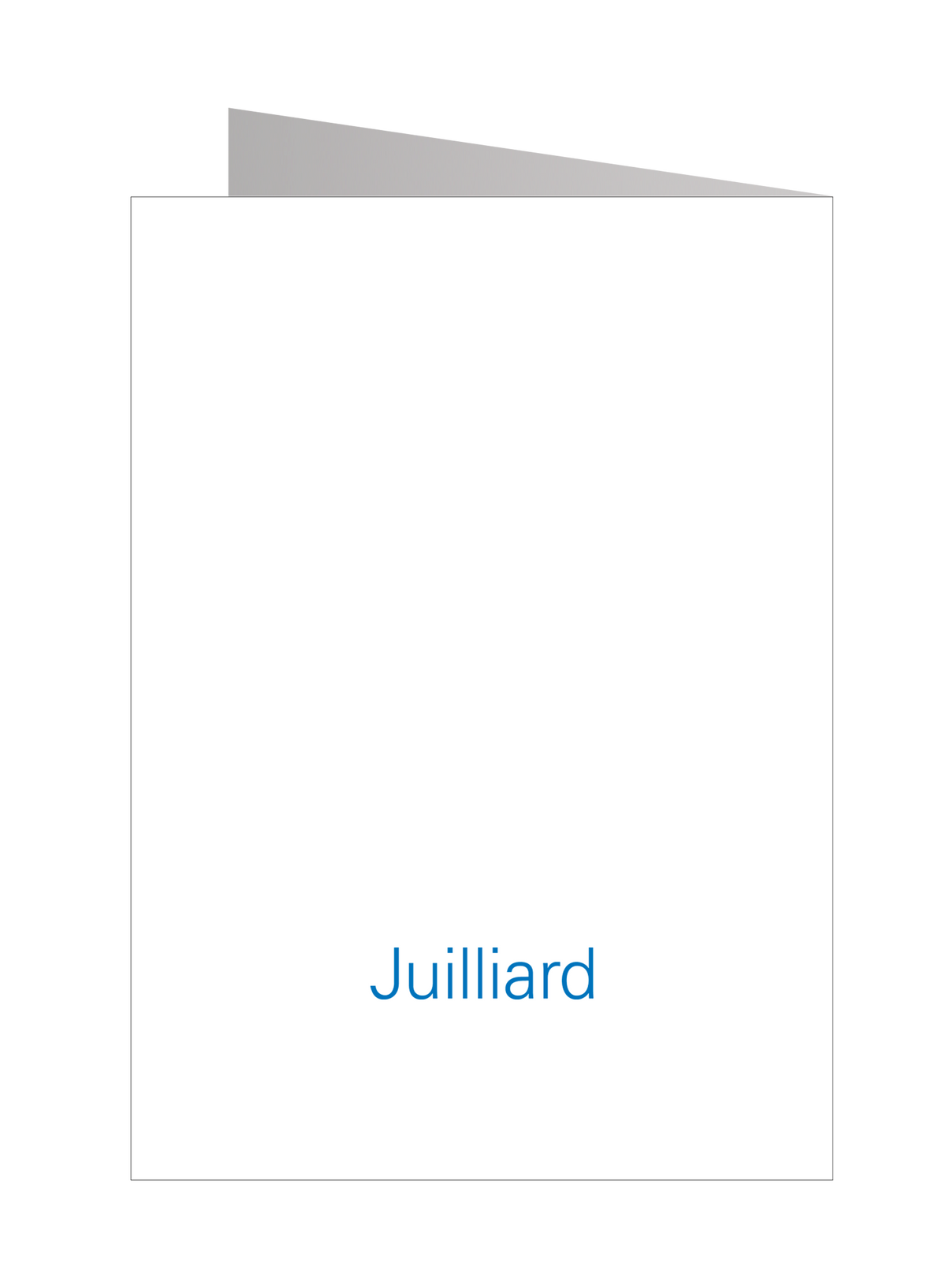 Card: Juilliard Icon - Piano