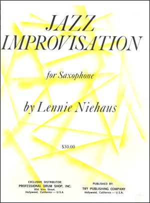 Jazz Improvisation for Sax by Lennie Niehaus