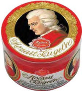 Chocolate: Mozart Kugel Luxury Round Tin 15 pieces