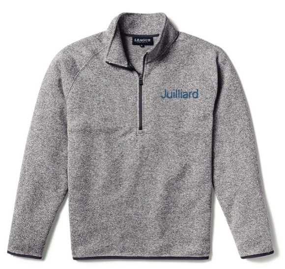 Sweatshirt: Juilliard Quarter Zip Sweater Fleece FINAL SALE / CLEARANCE