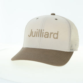 Cap: Mesh back mid pro snapback Juilliard logo