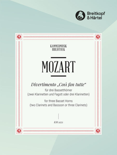 Mozart Divertimento “Così fan tutte”