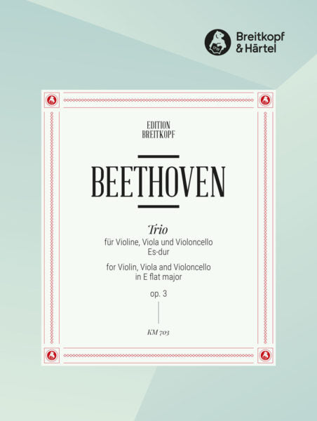 Beethoven String Trio in E flat major Opus 3